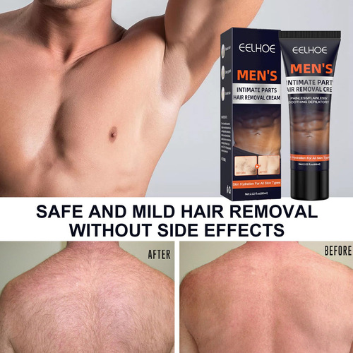Crema Depilatoria Para Las Partes Íntimas De Los Hombres,