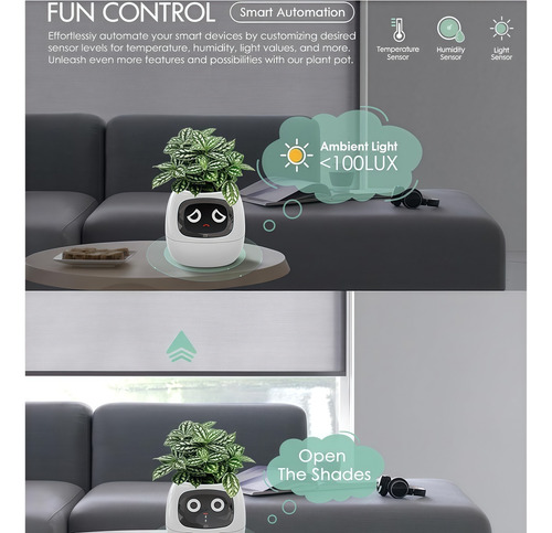 Robot Inteligente For El Cuidado De Plantas Guiado Por Emoji