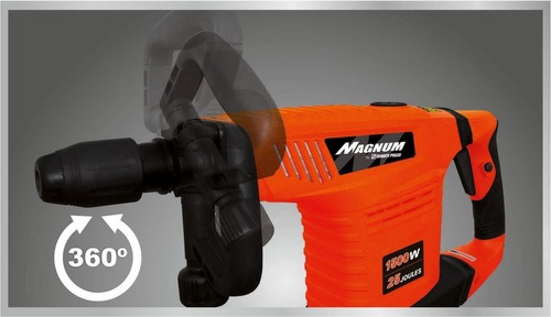 Imagen 2 de 2 de Martillo Demoledor Sds Max 25j 1500w Dowen Pagio Magnum