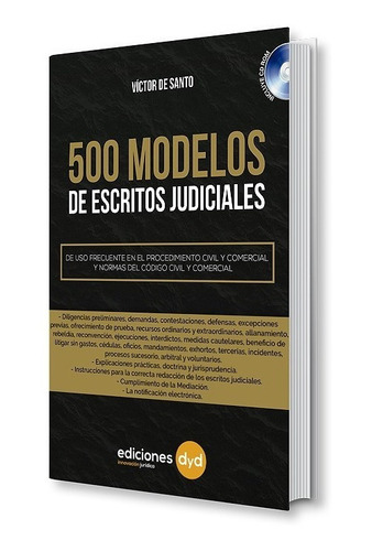 500 Modelos De Escritos Judiciales - De Santo, Victor - Es