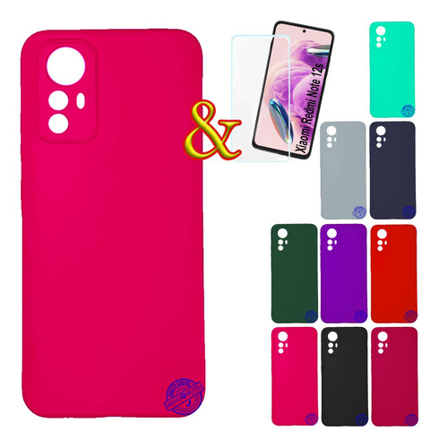  Silicona Protector Xiaomi Redmi Note 12s Funda Premuim +vid