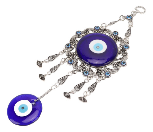 Colgante Único Para Colgar Con Forma De Ojo Azul, Adorno Tur