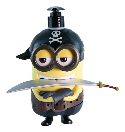 Dispensador De Jabon Minions Pirata Coleccionable 