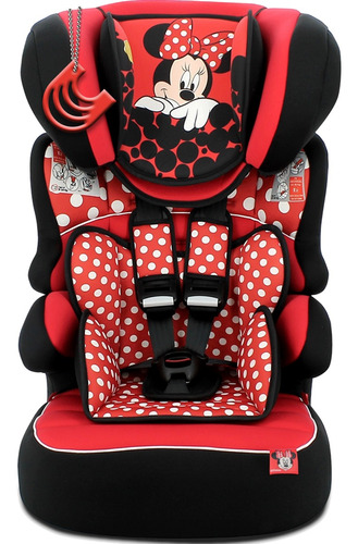 Imagem 1 de 4 de Cadeira Infantilcarro Team Tex Disney Beline Luxe Minnie Red