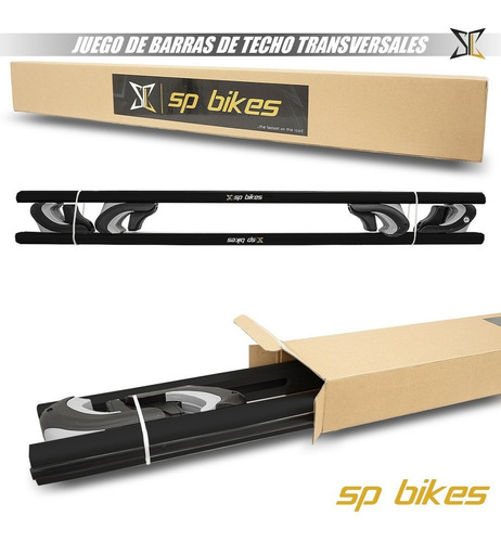 Barras Transversal Portaequipaje Negra C/llave Jeep Renegade