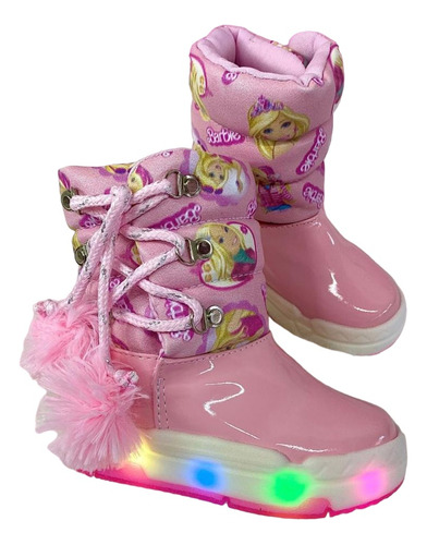 Hermosas Botas Para Niñas De Luces 