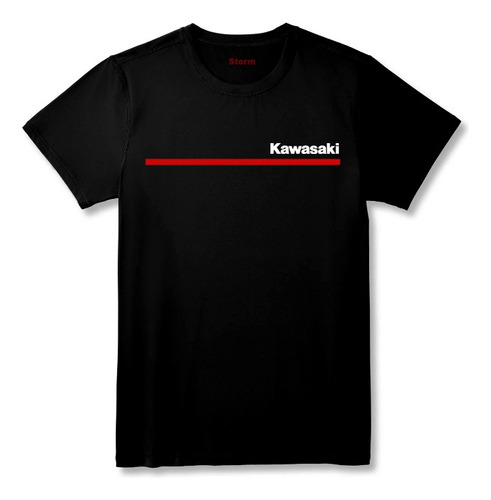 Remera Kawasaki Racing Clasica  Modelo 2 -   100% Algodon