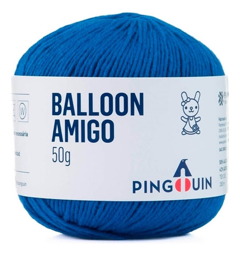 Fio Balloon Amigo 50g Pingouin Cor 4514 - Fauna