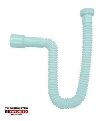 Sifon Extensible Acordeon Lavamano Pvc 1 1/4