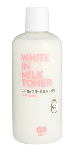 G9skin, Blanco En Tonificante De Leche, 300 Ml