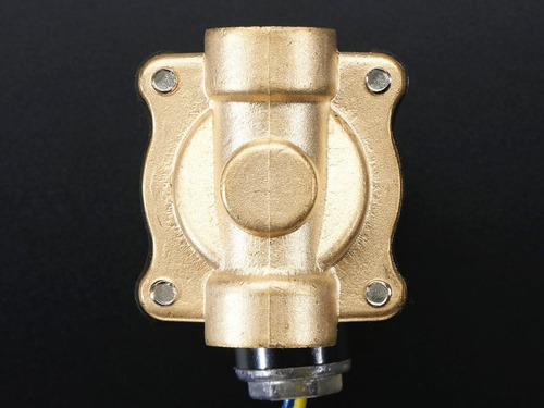 Imagen 6 de 7 de Electrovalvula De Laton Nps 12v 1/2 Solenoide - Arduino, Pic