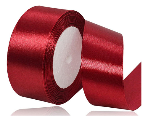 Moños Satinado Liston Navideño Colores 4cm 5 Rollos 220m