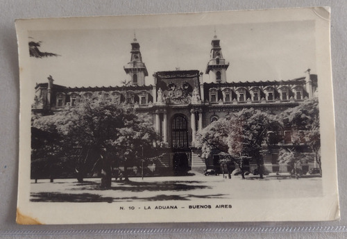 Postal Edificio De La Aduana De Buenos Aires