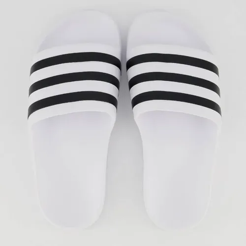 Chinelo adidas Adilette Aqua Branco E Preto Branco - 38.39 Br