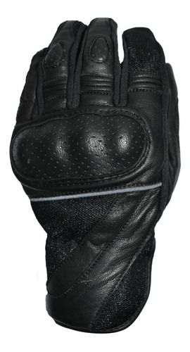 Guantes De Piel Airflow Ii Gloves Negro Sm Racewear Eg Talla XL