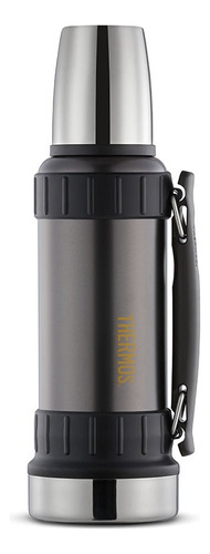 Termo Líquido Acero Inoxidable Gunmetal 1,2 Lt- Thermos Color Gris