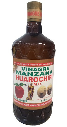 Vinagre De Manzana Huarochiri Orgánico 1 Litro 