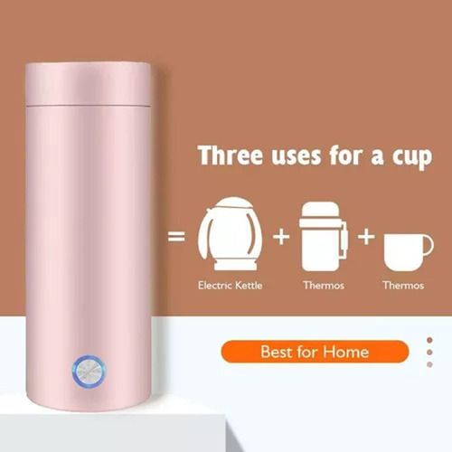 Chaleira Elétrica Portátil Thermos Coffee Bottle Ebulidor