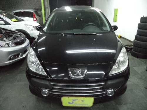 Peugeot 307 Sed 1.6 Flex Pack Teto Solar Completo 2009 Preto