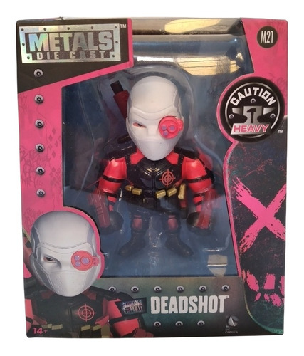 Deadshot Figura M21 Dc Comics Metal Die Cast