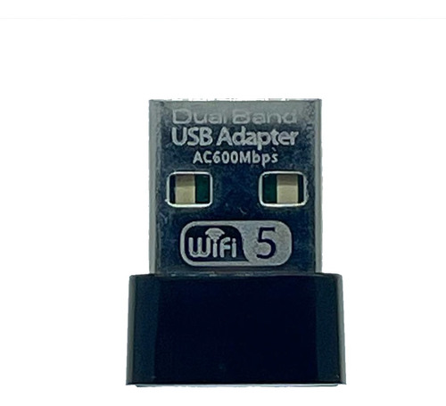 Adaptador Receptor Antena Wifi Usb 600 Mbps Dual Band 5ghz