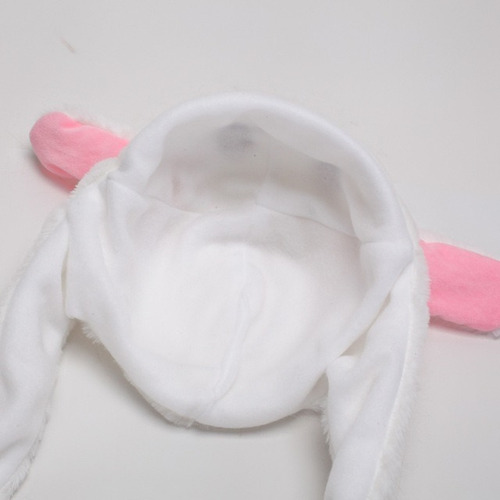 Imagen 2 de 7 de Gorro De Conejo, Con Orejas Moviles, Kpop Kawaii Toda Edad