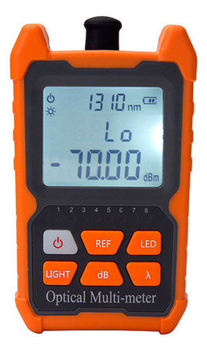 Medidor De Prueba Fiber Precise Network Tools, Miniiluminaci