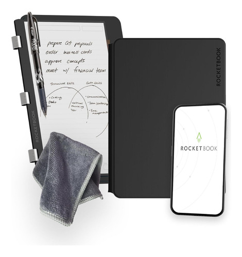 Portátil Reutilizable Rocketbook Pro 20 Smart Smart, Talla