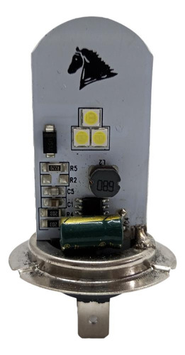 Lâmpada Farol H7 Z750 08/13 Led Efeito Xenon Stallion
