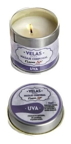 Vela Aromatica Para Masaje Corporal - Flavorsex