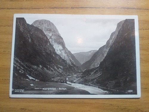 Noruega Postal 1911 Circulada Kristiania Naerodalen