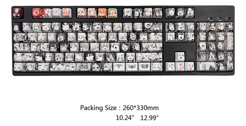 108 Para Key Ahegao Keycap Dye Sublimation Oem Profile Anime
