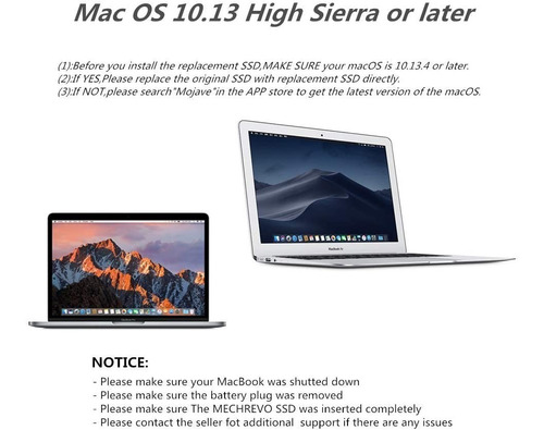 Imagen 4 de 4 de Adaptador M.2 Nvme Pcie Ngff Ssd A Macbook Air Y Pro Y iMac