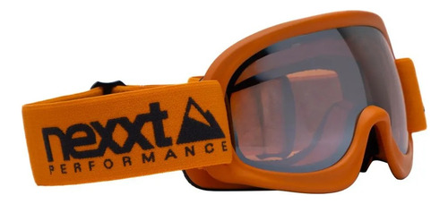 Antiparras Ski Snowboard Nexxt Skido Infantil Categoría S1 Lente Naranja Armazón Naranja