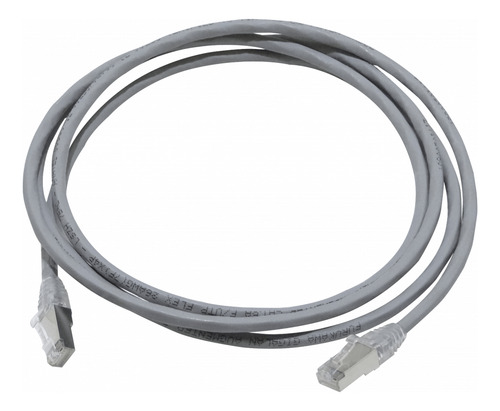 Furukawa 2mt Cat6a Gris F/utp Lszh Cable Patch Rj45 Gigalan