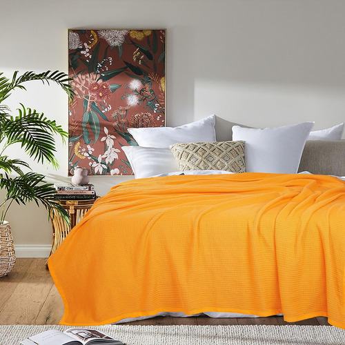 Manta De Algodón Treewool 100% Queen Size Para Cama -