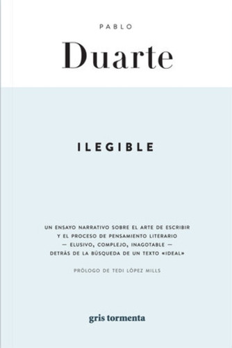 Ilegible - Pablo Duarte