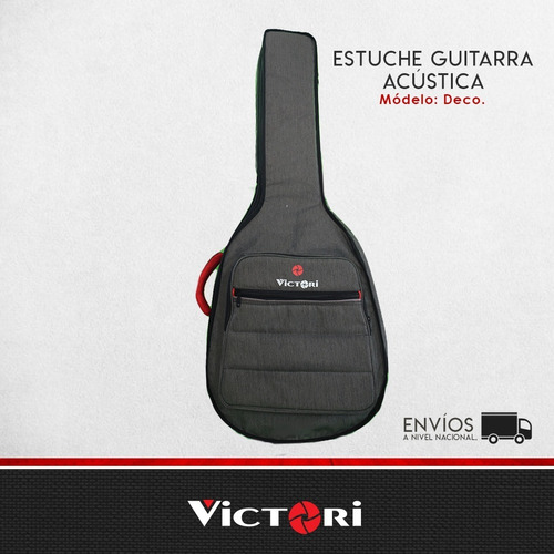 Estuche Guitarra Modelo Deco Reforzado  Nuevo 