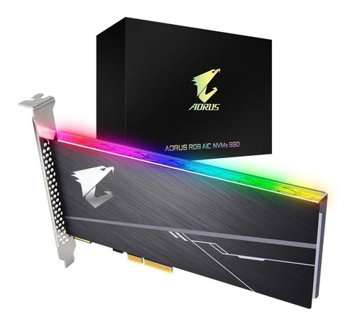 Disco Rigido Solido Ssd 1tb Aorus Rgb Aic Gigabyte Nvme