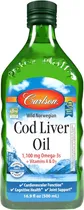 Comprar Aceite De Hígado De Bacalao 1100 Mg Noruego Carlson 500 Ml