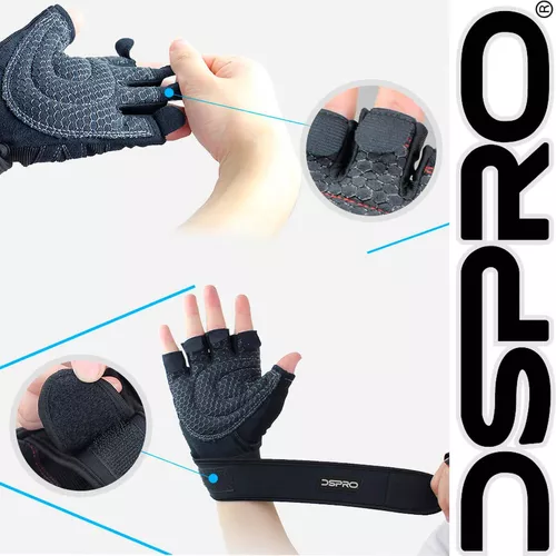 Guantes Para Gym Ejercicios De Gimnasio Dama Hombre Mujer