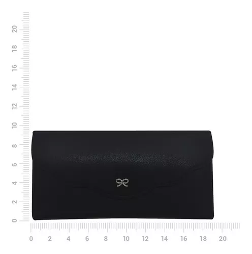 CARTERA BILLETERA MUJER DAMA MONEDERO PORTA CELULAR BOLSO NEGRA