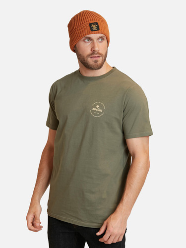 Polera Made For The Search Verde Hombre Rip Curl