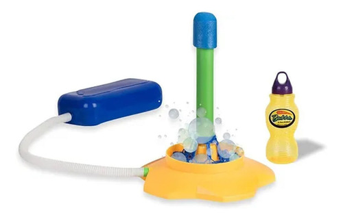 Imagen 2 de 4 de Lanza Cohete Bubble Jump Con Burbujas