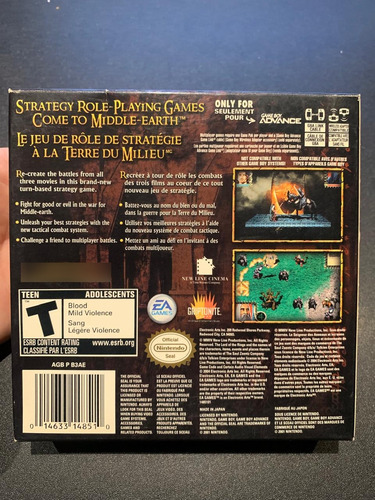 The Lord Of The Rings: The Third Age Game Boy Advance (Usado)