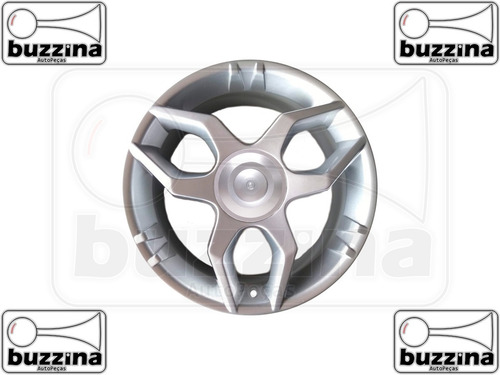 Imagem 6 de 6 de Kit 4 Calota Roda Miolo Fiat Stilo Schumacher Garra Lateral