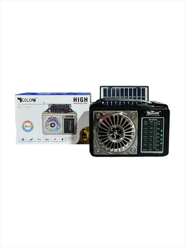 Radio Solar Multibanda Recargable