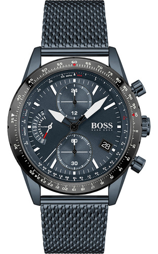 Reloj Hugo Boss Hombre Acero Inoxidable 1513887 Pilot Chrono