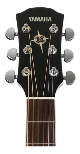 Imagen 3 de 3 de Guitarra Electroacústica Yamaha CPX600 para diestros black brillante