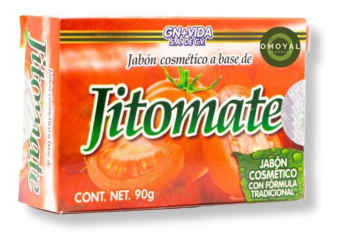 Jabón Cosmetico A Base De Jitomate  90 G Gn+v 